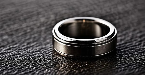 Bague acier inoxydable homme : élégance durable et moderne